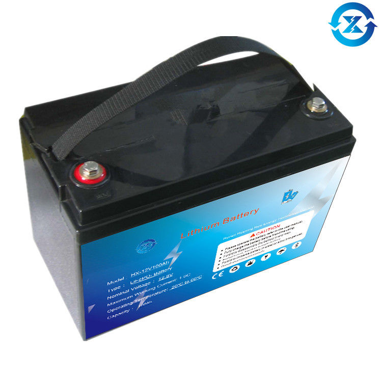 CE 100ah Lithium Iron Phosphate Battery 12V With Bluetooth BMS