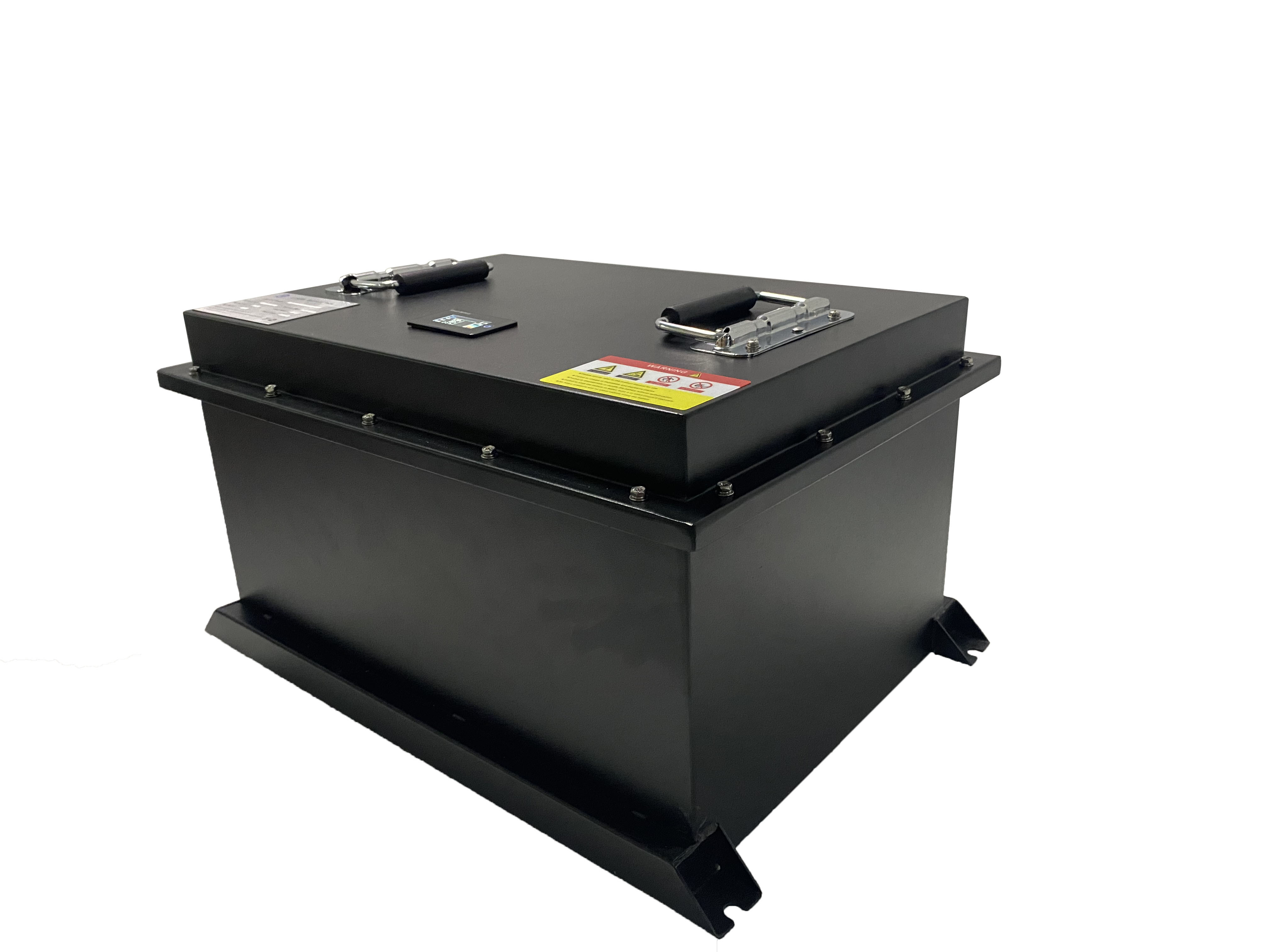 Safety 48V 100AH Lithium ion battery pack for golf cart