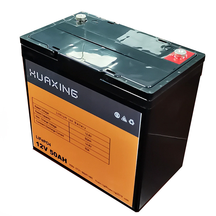 CC CV BMS Deep Cycle Lithium Battery 12v 50ah Rechargeable Lifepo4 Battery