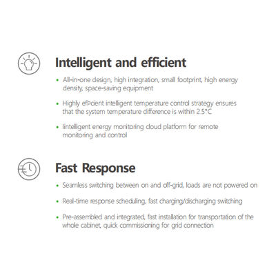 372kWh Liquid Cooling Containerized Energy Storage System For Solar ...